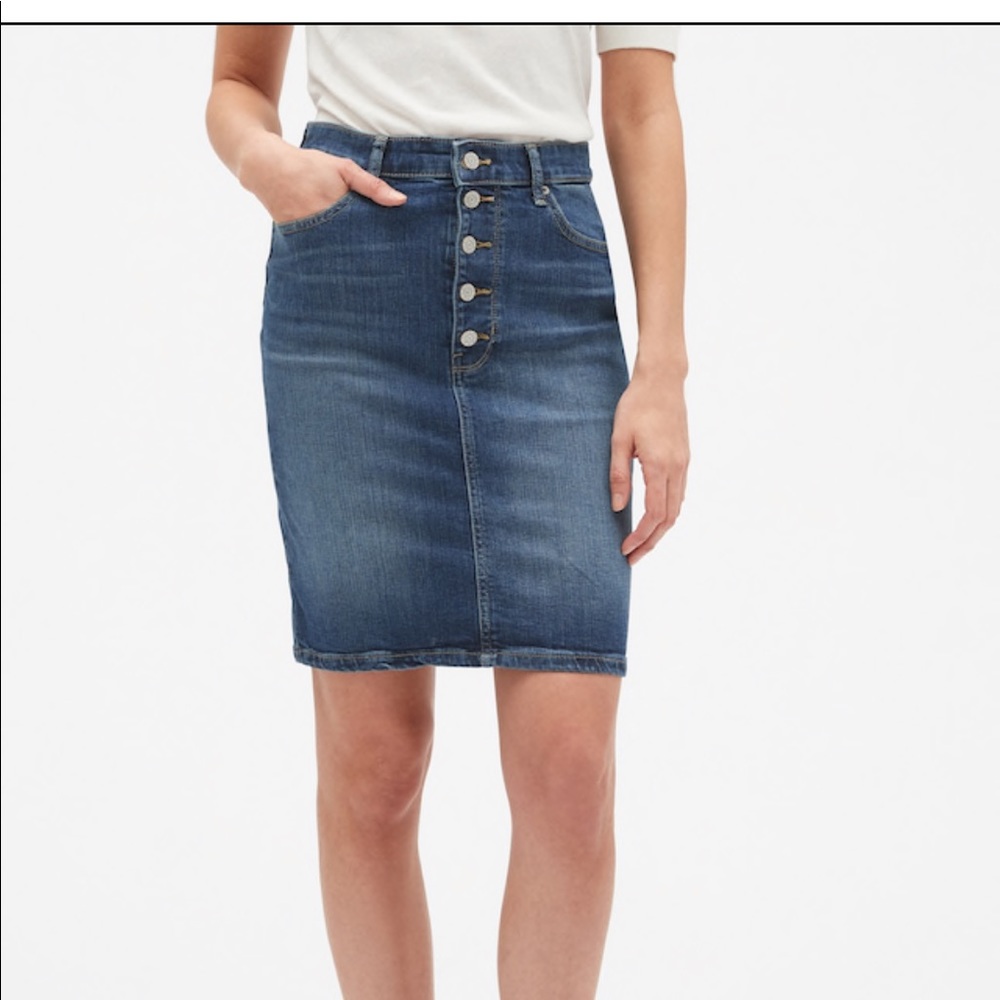 NWT Denim Skirt - Banana Republic